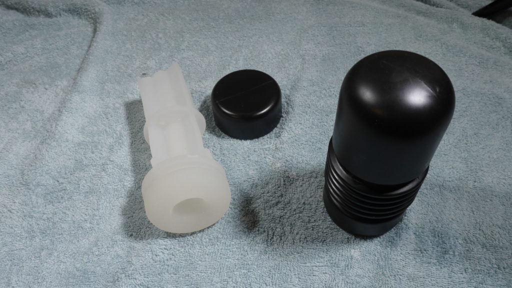 How to clean sex toys: Disassemble Shelled Stroker