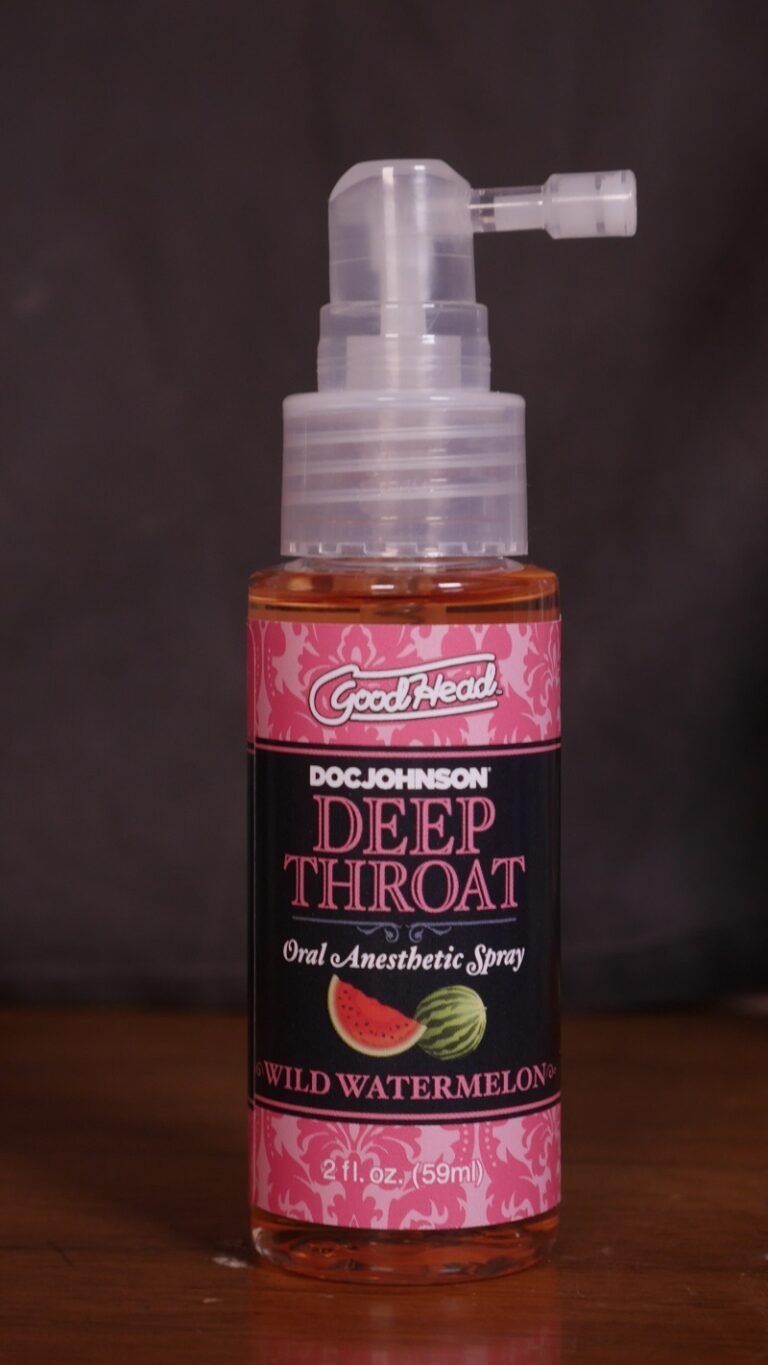 Doc Johnsons Goodhead Deep Throat Spray Review The Kinky Pinky