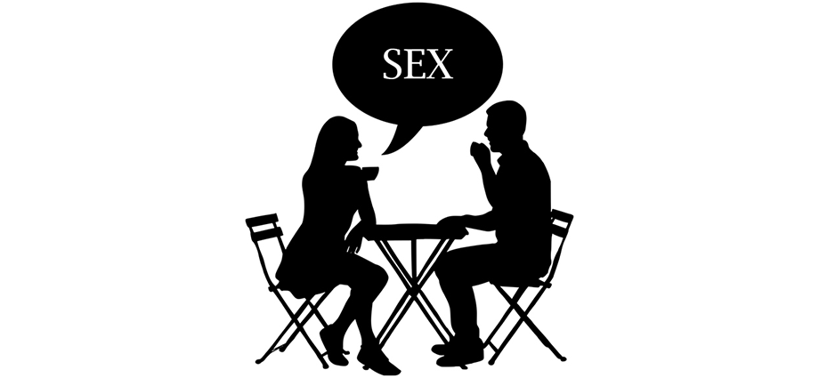 how to talk about sex thumbnail two people sitting at table