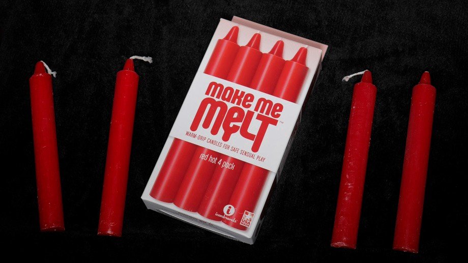 Make Me Melt Warm Drip Candles out of box 