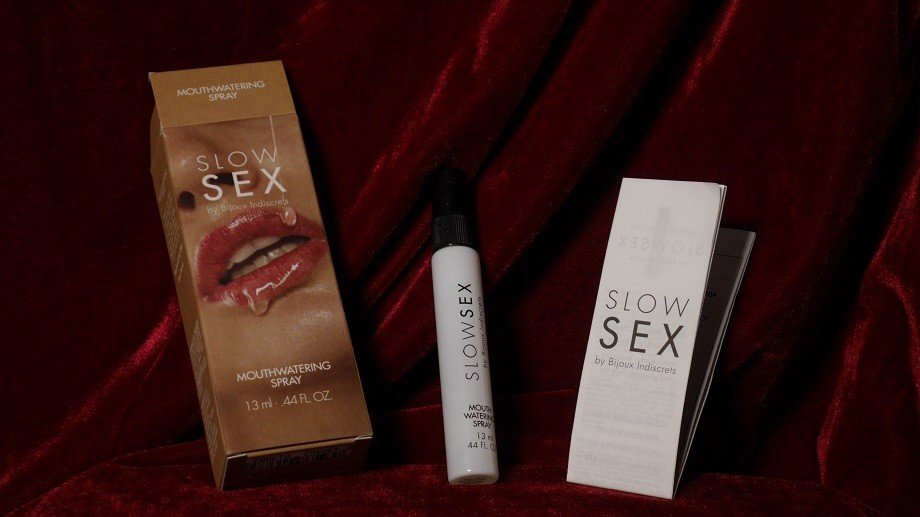 Slow Sex Mouthwatering Spray out of box 