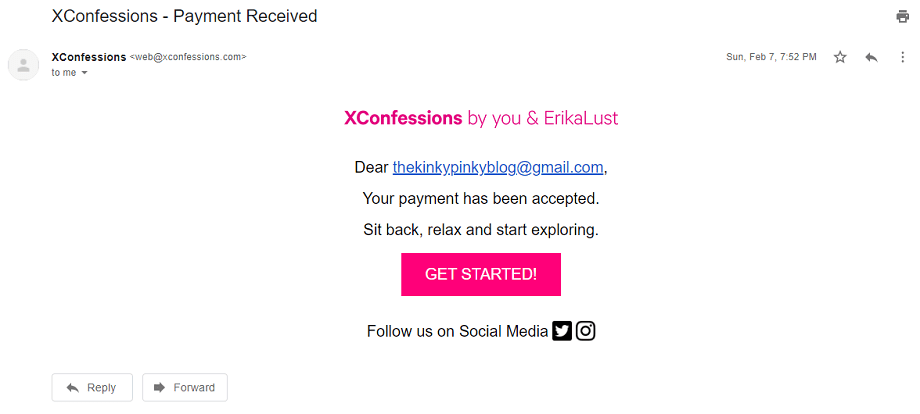 xconfessions.com payment received